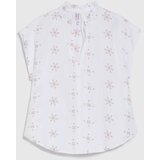 Marisse White Cotton Shirt | ePonuda.com