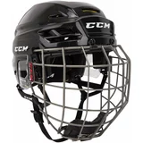 CCM Hokejska čelada Tacks 310 Combo SR Črna L