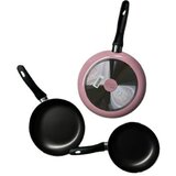 SET TAVA GRANIT 3/1 PINK  SET TAVA GRANIT 3/1 PINK Slike