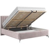 Hom`in OBLAZINJENA POSTELJA 180 cm x 200 cm , tekstil starinsko roza | Shoptok.si