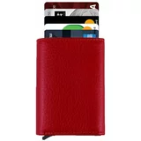 Garbalia Spartan Movement Genuine Leather Red Wallet