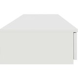  Noćni ormarić Bijeli MDF 140 x 36.5 x 16.5 cm Noćni ormarić | shoptok.hr