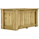  Povišena gredica 100 x 50 x 50 cm od impregnirane borovine | shoptok.hr