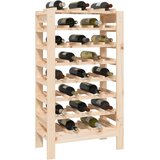  Stalak za vino 61,5x30x107,5 cm od masivne borovine | shoptok.hr