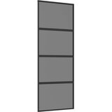  Klizna vrata 76 x 205 cm Kaljeno Staklo i Aluminij | shoptok.hr