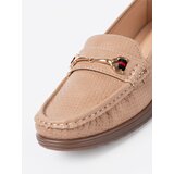 Shelvt Beige shoes with gold decoration | shoptok.hr