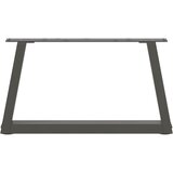  Noge za klub stolić V-oblika 2 kom antracit 70 x (30-31,3) cm čelik | shoptok.hr