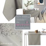 AmeliaHome Stolnjak Empire 140x500 cm, cappuccino Slike