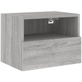 Maison Chic Stenska TV omarica - TV stojalo - Televizijska omarica siva sonoma 40x30x30 cm inženirski les, (21699900) Cene