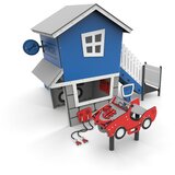  Profesionalno dječje igralište - AUTOMOBILSKA RADIONA | shoptok.hr