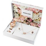 Excellanc Set nakita, Sat + ogrlica + minđuše + prsten, Rose gold Cene