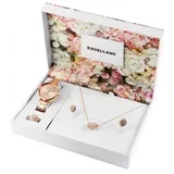 Set nakita, Sat + ogrlica + minđuše + prsten, Rose gold