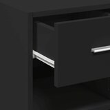 vidaXL Komoda crna 40 x 42,5 x 93 cm od konstruiranog drva | shoptok.hr