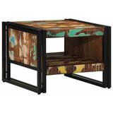 Višebojni stolić za kavu 50x50x38 cm puno drvo obrađeno | shoptok.hr