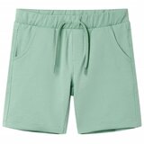 vidaXL Otroške kratke hlače z vrvico svetla kaki 128 | Shoptok.si