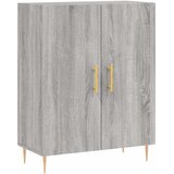  Visoka komoda siva sonome 69,5x34x180 cm od konstruiranog drva | shoptok.hr