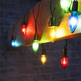  LED spoljašnja girlanda CONE FILAMENT 20xE10 19m šarena/topla bela IP44 | Eponuda.com