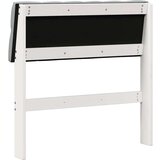  Tapecirani uzglavlje Svijetlo siva 75 cm Čvrsto borovo drvo | shoptok.hr