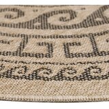 Ayyildiz Carpets Črna/bež okrogla zunanja preproga ø 160 cm Comilla – | Shoptok.si