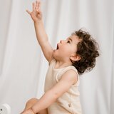  Lunilou - Rebrasti bodi bez rukava s prugama, Brazilian Sand/ Off White | shoptok.hr