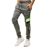 DStreet Spodnie męskie dresowe ciemnoszare | shoptok.hr