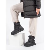 SEASTAR Black insulated women's snow boots with a thick sole Cijene