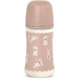 Suavinex Wonderland SX Pro Physiological Anti-Colic bočica za bebe M Medium Flow 3 m+ Pink Bunny 270 ml | shoptok.hr