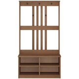 vidaXL Drvo za dvoranu SANDENS 87x40x159,5 cm puno drvo bor | shoptok.hr