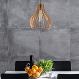  Visilica na sajli TUCCI 1xE27/60W/230V, prečnik 29 cm, hrast | Eponuda.com