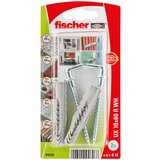 Fischer univerzalne tiple UX s vijcima (Promjer tiple: 10 mm, Duljina tiple: 60 mm, Ukupan broj komada: 2 Kom.) Cijene