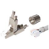 Keline Oklopljeni RJ45 konektor za direktnu terminaciju 22-23 AWG KE-FFT45-C6AS