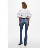 Only Jeans hlače Blush 15223514 Modra Flared Fit | Shoptok.si