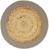vidaXL podmetači 4 kom prirodna i siva boja 38 cm od jute i pamuka | shoptok.hr