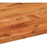 Stolna ploča 140x50x2 5 cm ovalna od masivnog drva bagrema | shoptok.hr