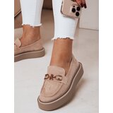 DStreet Mokasyny damskie na platformie LOFELIS różowe | Shoptok.si