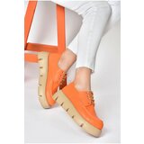 Fox Shoes P267632009 Orange Thick Soled Women's Casual Shoes Cene