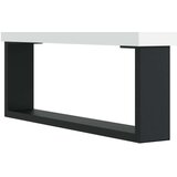 vidaXL Visoka omara bela 69,5x34x180 cm inženirski les | Shoptok.si