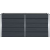  Cvetlično korito Antracit 160 x 80 x 75 cm Jeklo, (5000207335) | Shoptok.si