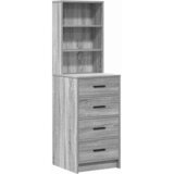  Toaletni stol S LED lampica Svijetlo siva 78.5 x 41 x 135 cm | shoptok.hr