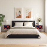  Wall-mounted noćni ormarić KIEL 2 kom. Hrast sonoma | shoptok.hr