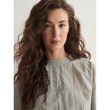 Reserved - Gornji dio trenirke od kombiniranih tkanina - light grey | shoptok.hr
