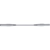 Stäubli Silikonski merilni kabel MultiContact XMS-419\, 2\,5 mm2\, 50 cm\, siv\, 4 mm lamelni vtič 66.9392-05028, (20422424) | Shoptok.si