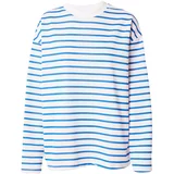 Trendyol Sweater majica plava / bijela