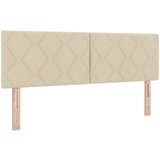 vidaXL vzglavje z diamantskimi bloki v kremni barvi 160 cm iz tkanine, (22080510) | Shoptok.si