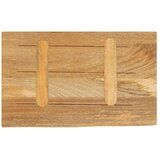 Stolna ploča sa živim rubom 50x30x2,5 cm od masivnog drva manga | shoptok.hr