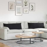  Jastučići za sofu 2 pcs Crna 120 x 40 cm Kordura tekstil | shoptok.hr
