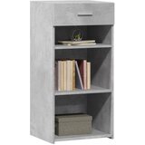  Komoda siva boja betona 45 x 42,5 x 93 cm od konstruiranog drva | shoptok.hr
