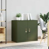  Omarica za shranjevanje Oljčno zelena 80 x 40 x 70 cm Jeklo, (5000152838) | Shoptok.si