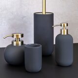 Mette Ditmer Denmark Antracitni keramični dozirnik za milo 200 ml Lotus - | Shoptok.si
