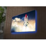 Wallity Zidna slika sa LED osvjetljenjem NASA-001, 45x70 cm | Eponuda.ba